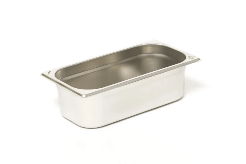 Bac gastronorme GN 1/3 inox 18/0 3,5L Comas - Hauteur 10cm