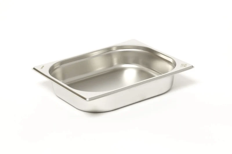 Bac gastronorme GN 1/2 inox 18/0 3,5L Comas - Hauteur 6,5cm