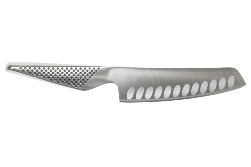 Couperet à légumes japonais Global GS91 lame alvéolée 14cm