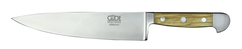 Coffret Güde 3 couteaux forgés Alpha Olive