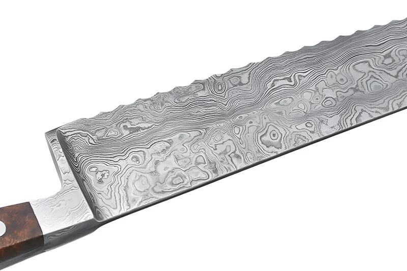 Couteau à pain Damas Gude 32cm