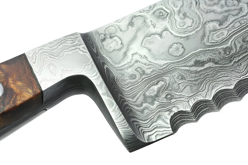 Couteau à pain Damas Gude 32cm