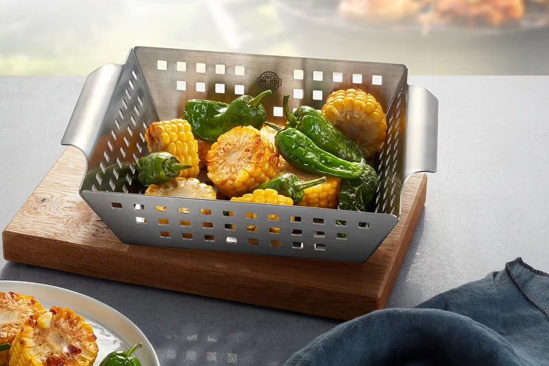 Bac de cuisson Gefu pour barbecue