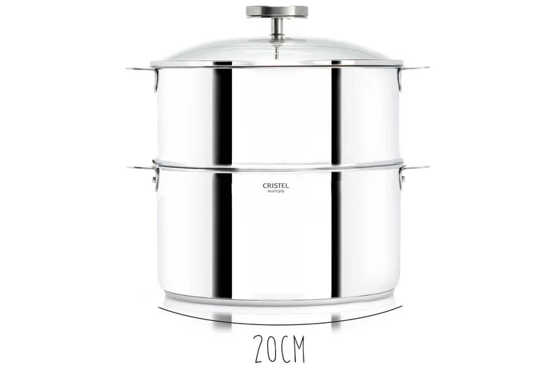 Cuiseur Cristel Biome cuisson saine diamètre 20cm