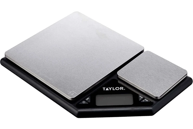 Balance de cuisine double plateau Taylor Digital Dual - 5kg et 500g