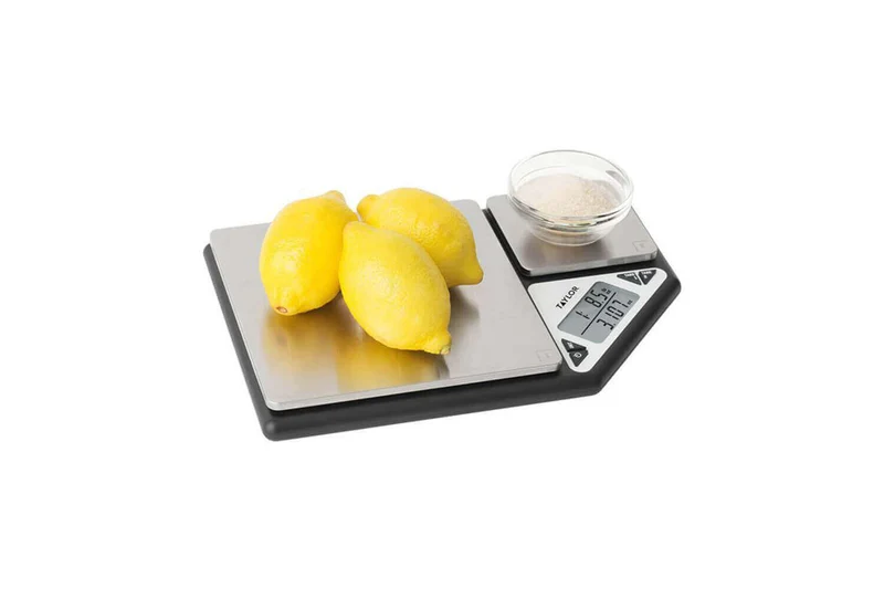 Balance de cuisine double plateau Taylor Digital Dual - 5kg et 500g