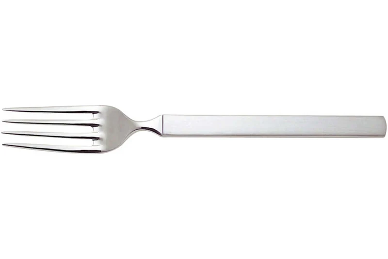 Ménagère 24 couverts Alessi Dry inox 18/10 manches satinés design par Achille Castiglioni