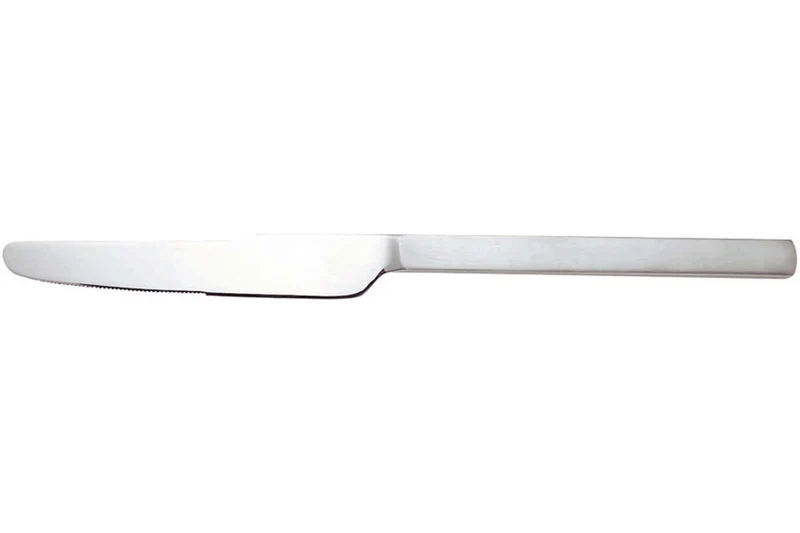 Ménagère 24 couverts Alessi Dry inox 18/10 manches satinés design par Achille Castiglioni