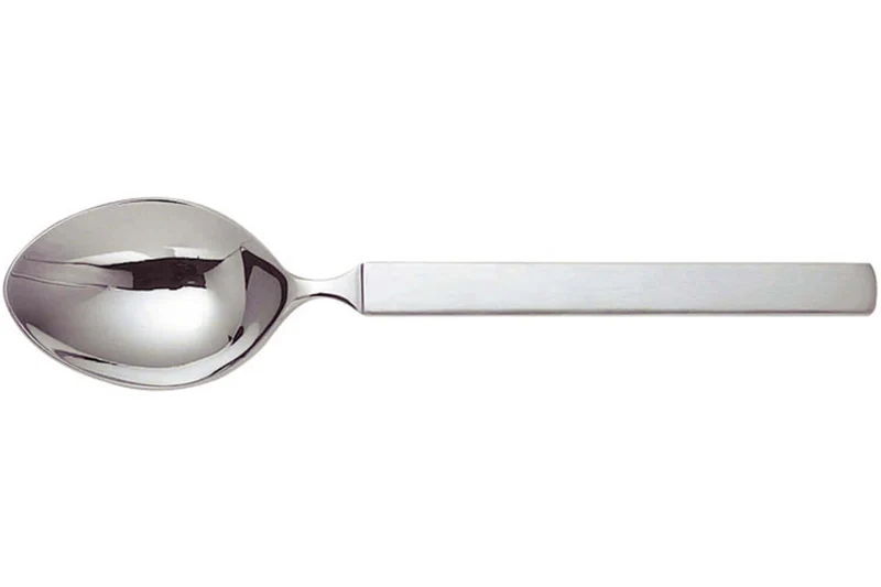 Ménagère 24 couverts Alessi Dry inox 18/10 manches satinés design par Achille Castiglioni