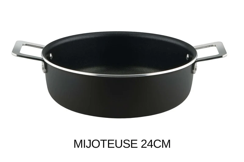 Batterie de cuisine Alessi Pots&Pans 6 pièces design par Jasper Morrison