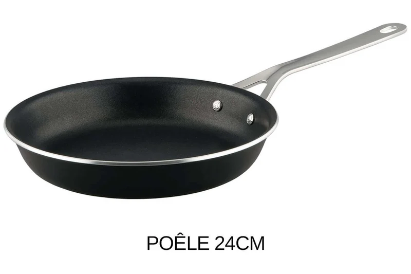 Batterie de cuisine Alessi Pots&Pans 6 pièces design par Jasper Morrison