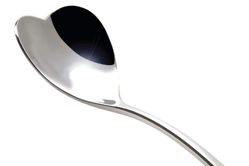 Set de 4 cuillères à glace cœur Alessi Big Love 17cm acier inox 18/10 design par Miriam Mirri