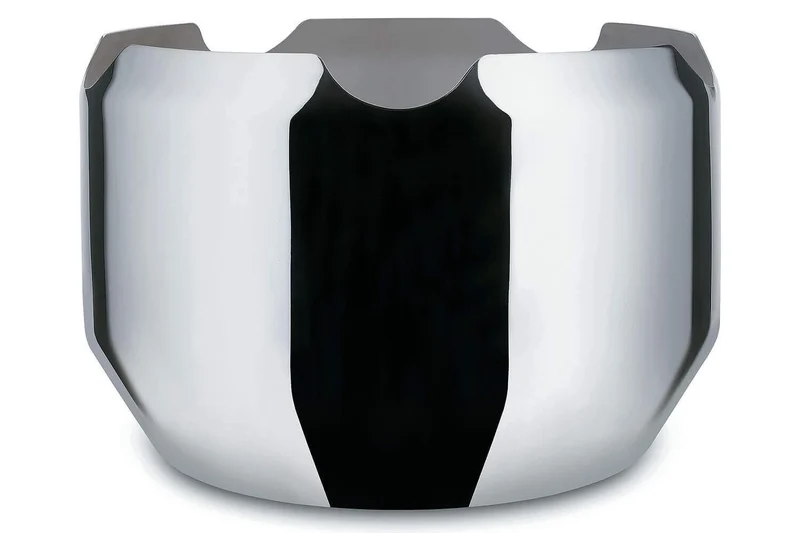 Seau à champagne Alessi Noè en acier inoxydable 18/10 design par Giulio Iacchetti