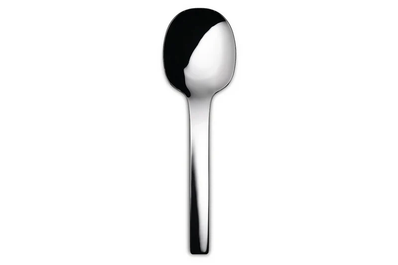 Cuillère de service Alessi Tibidabo tout acier inox design par Kristiina Lassus