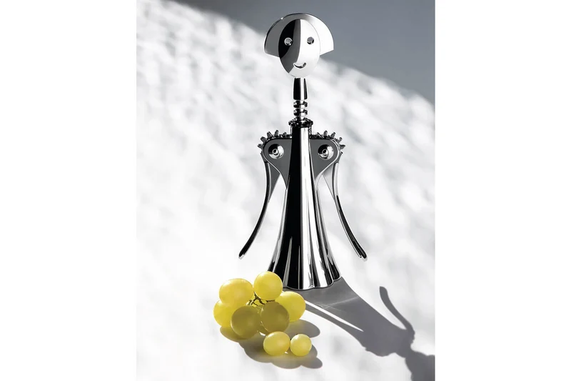 Tire bouchon Alessi Anna G. tout en zamac design par Alessandro Mendini