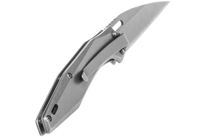 Couteau pliant Herbertz 597412 tout inox lame wharncliffe manche 11,3cm