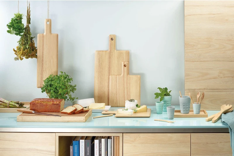 Couverts à salade Asa Selection en bois clair 30cm