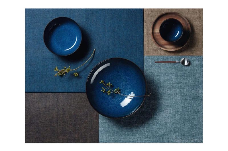 Set de table Asa Selection méli-mélo tabac 46x33cm