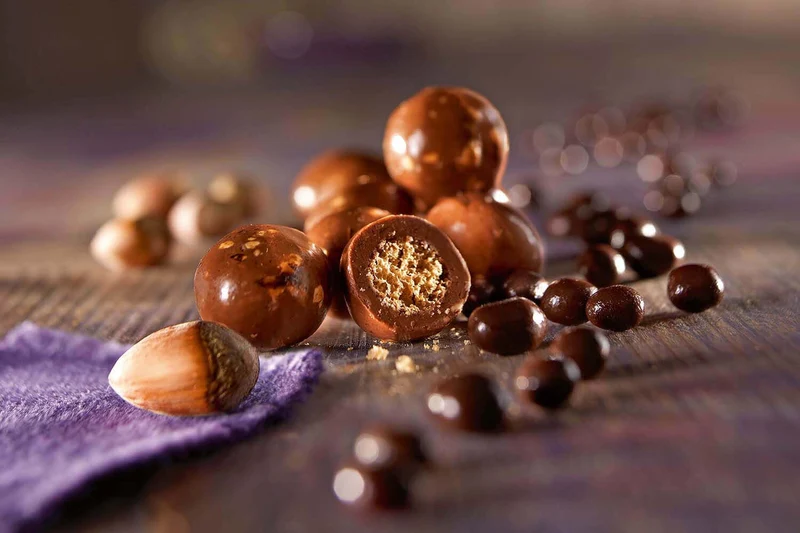 Billes de céréales soufflées chocolat caramel François Doucet Kara'Osel sachet de 200g