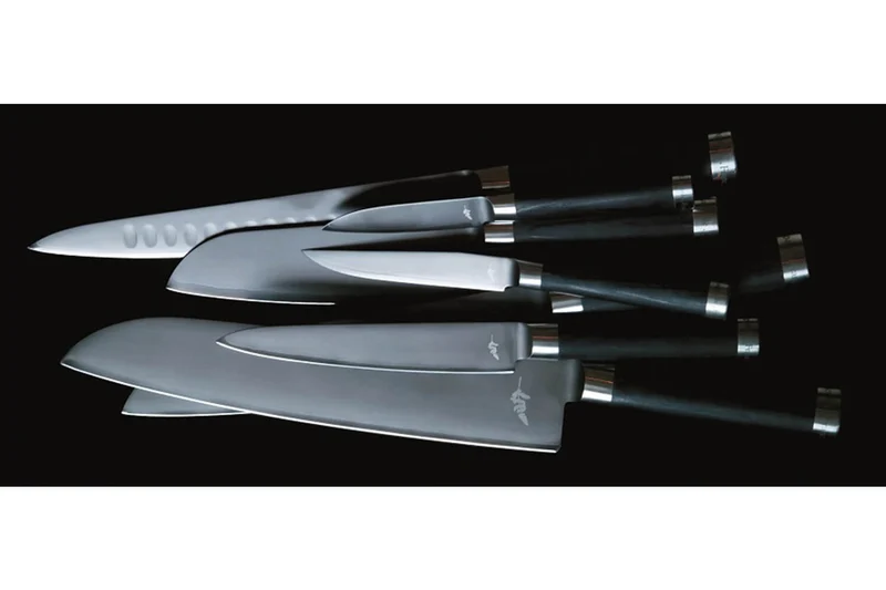 Coffret cadeau 7 couteaux Kai Michel Bras n°1 à 7 acier inox SG2