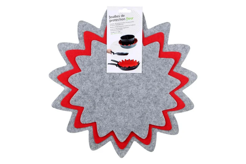 Set de 3 feuilles de protection XL anti rayures pour poêle et moule anti adhérent