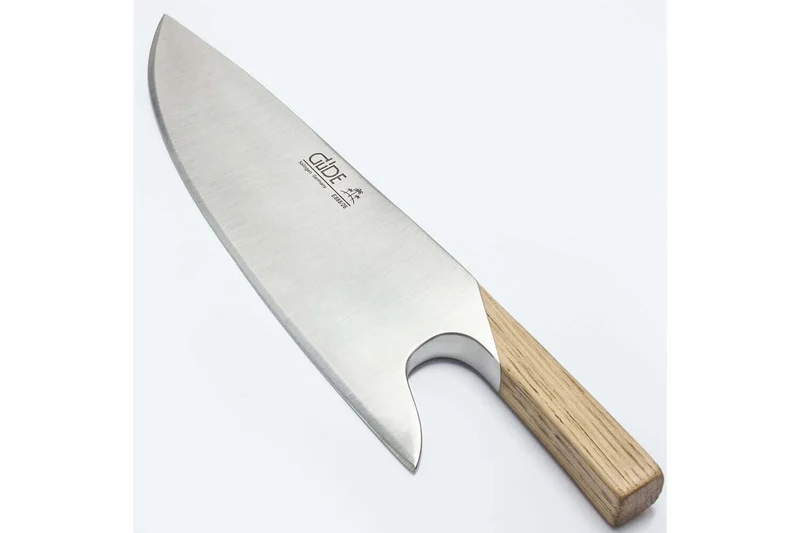 Couteau de chef Güde THE KNIFE 26cm unique et design manche chêne