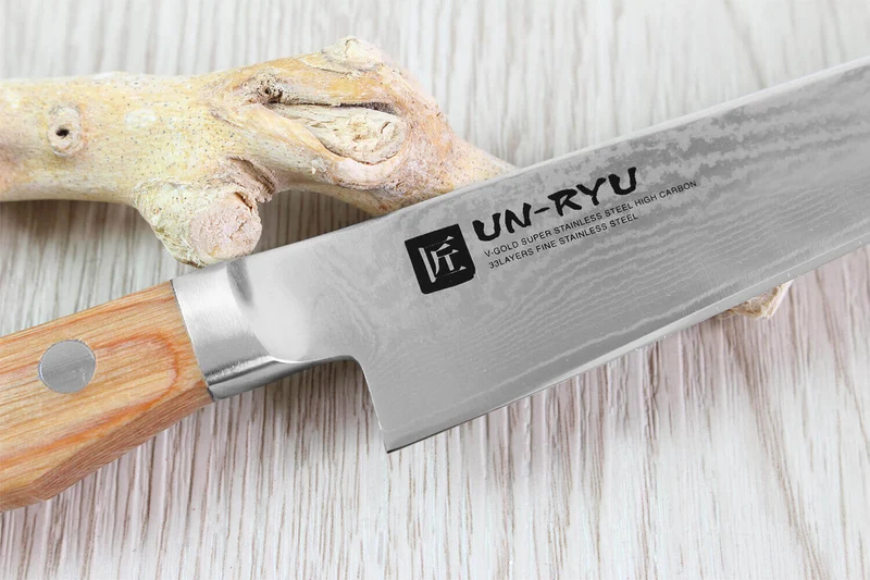 Couteau universel japonais Shimomura Un-Ryu 12cm damas 33 couches