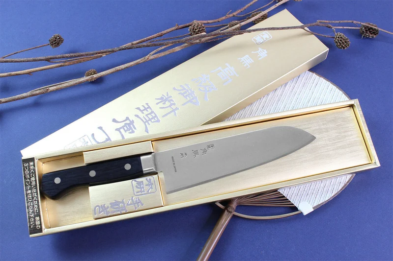 Couteau santoku japonais Shimomura TU-9000 17cm