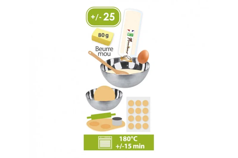 Coffret pour biscuits de Noël Mirontaine 7 pièces