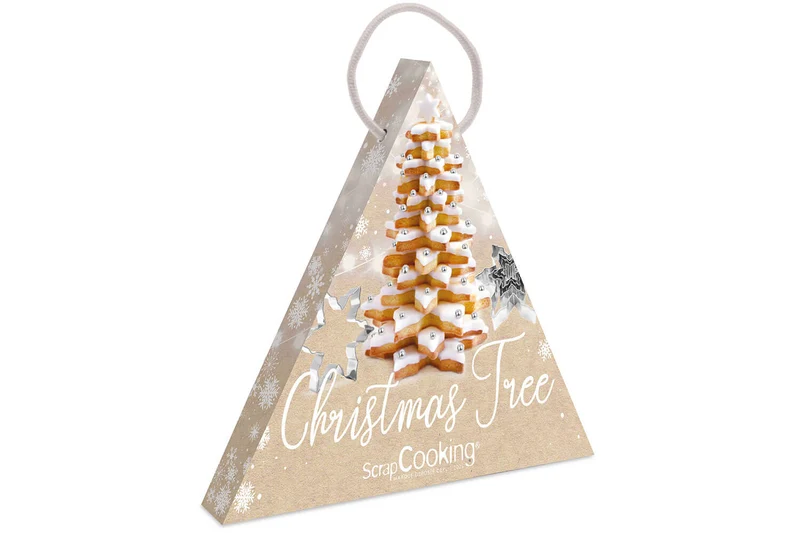 Kit pâtisserie sapin de Noël 3D Scrapcooking 5 pièces