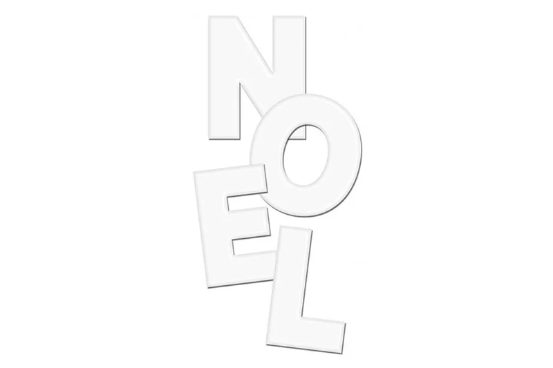 Kit letter cake Noël Scrapcooking 4 gabarits - Réutilisable