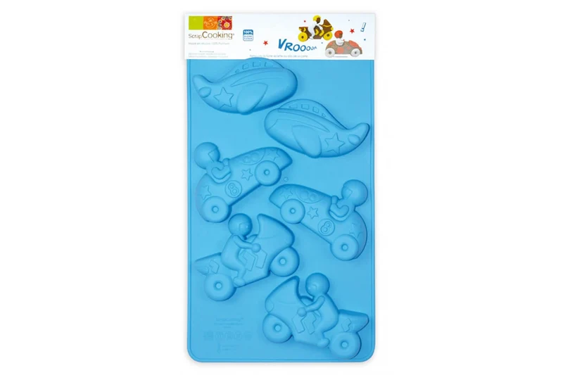 Moule à gâteau Scrapcooking en silicone - Transports
