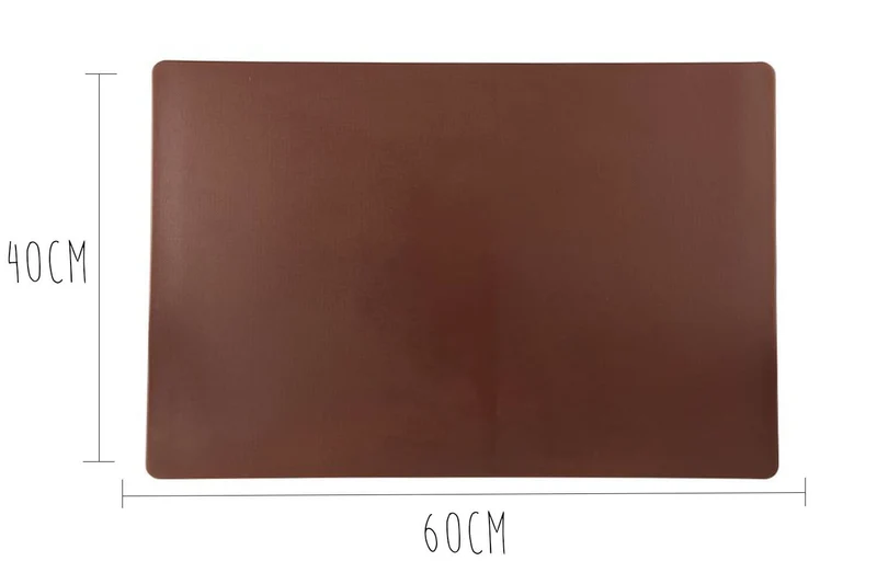 Planche à découper polyéthylène marron HD500 avec pieds 60x40cm