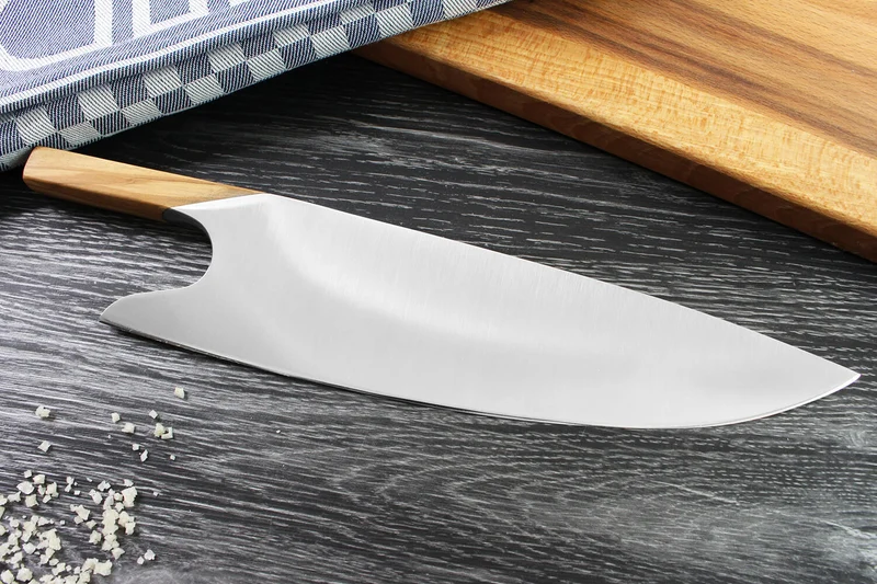 Couteau de chef Güde THE KNIFE 26cm unique et design manche olivier