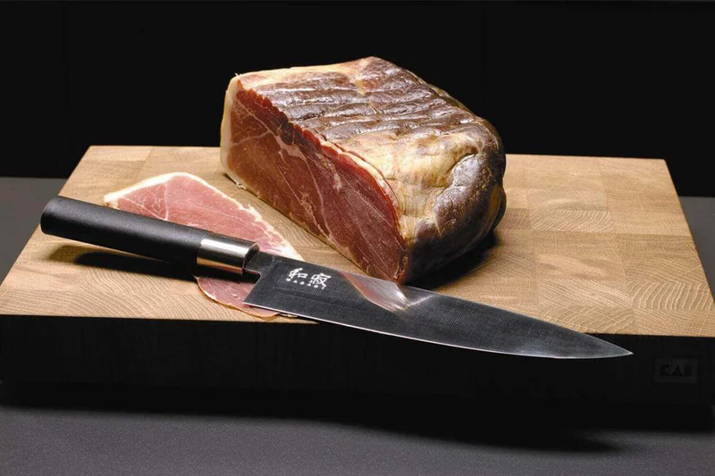 Couteau de chef japonais KAI Wasabi Black lame 15cm