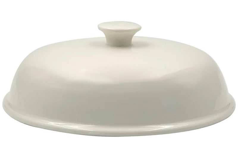 Couvercle à pain pour cocotte Cookut 28cm en céramique blanche