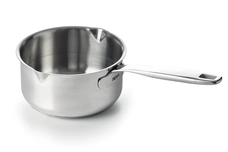 Set de 3 casseroles Beka Maestro 16-18-20cm en acier inoxydable 18/10 avec 2 becs verseurs