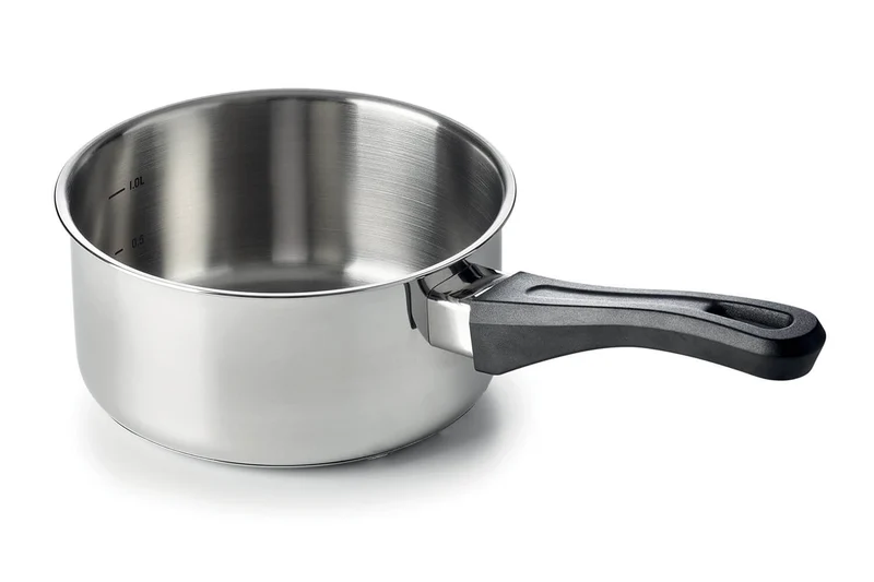 Set de 5 casseroles Beka Polo en acier inoxydable 18/10 et poignée en bakélite