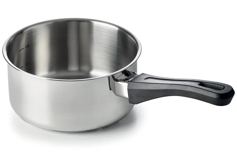 Set de 5 casseroles Beka Polo en acier inoxydable 18/10 et poignée en bakélite