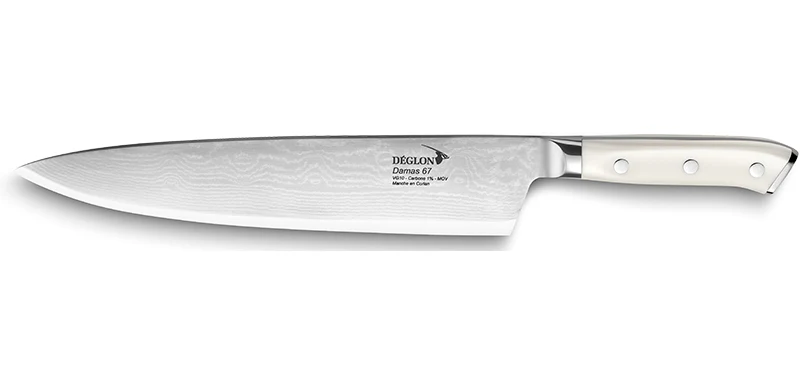 Couteau de Cuisine Éminceur damas Deglon