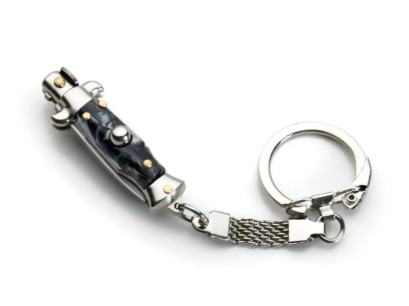 Porte clés Couteau automatique style Italien