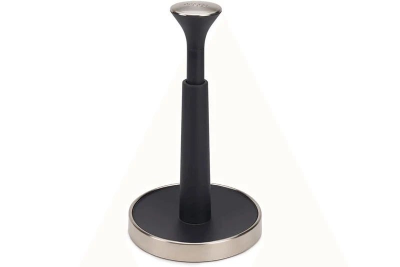 Support pour rouleau d'essuie-tout Joseph Joseph Push&Tear gris