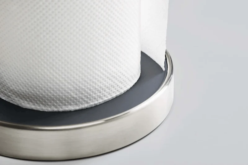 Support pour rouleau d'essuie-tout Joseph Joseph Push&Tear gris