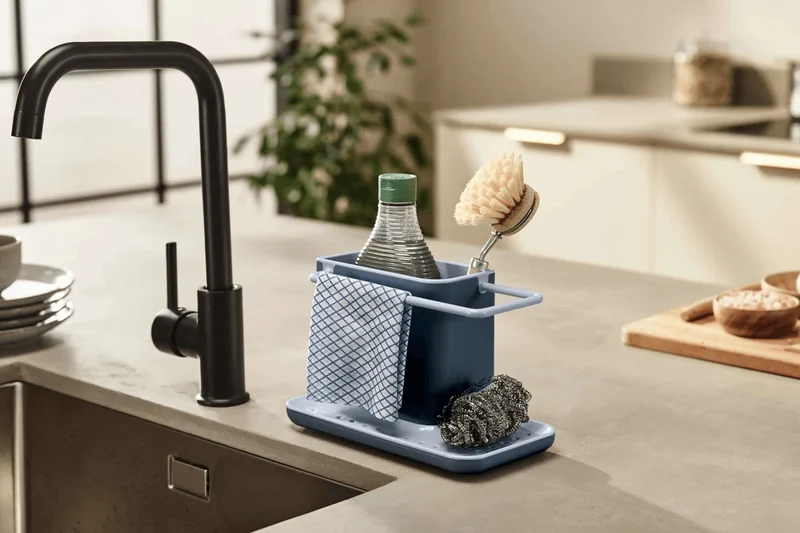 Rangement d'évier Joseph Joseph Caddy en polymère gris