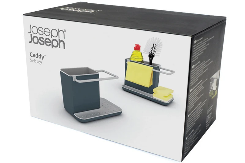 Rangement d'évier Joseph Joseph Caddy en polymère gris