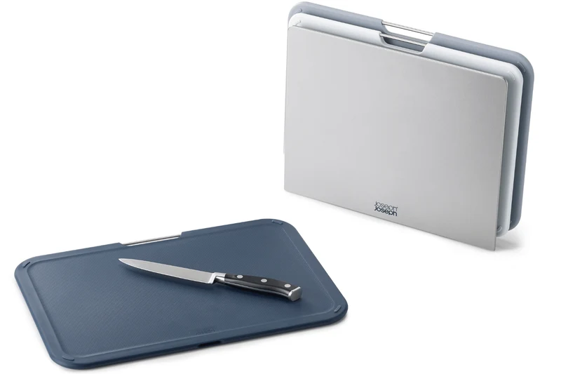 Set de 3 planches à découper Joseph Joseph Nest Boards grand format gris