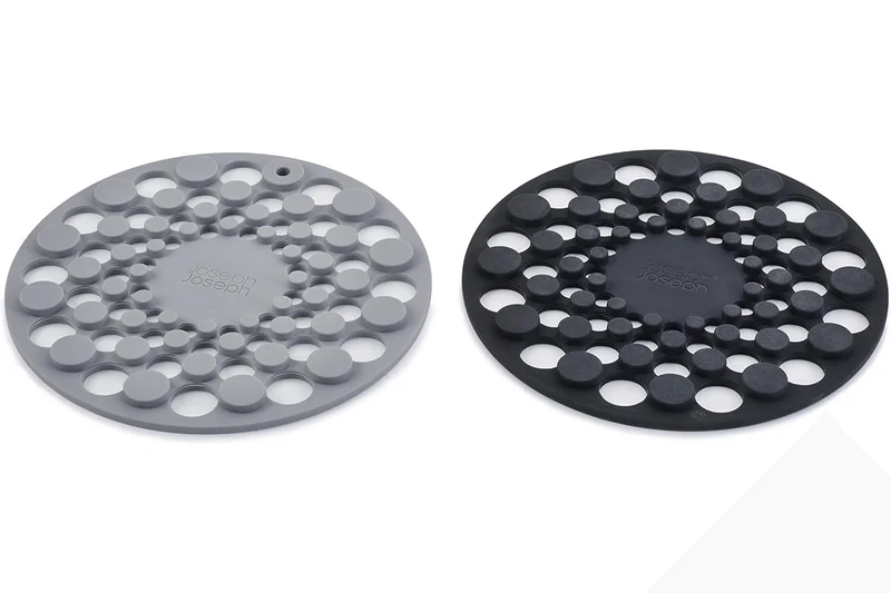 Set de 2 dessous-de-plat Joseph Joseph Spot-On en silicone diamètre 17cm