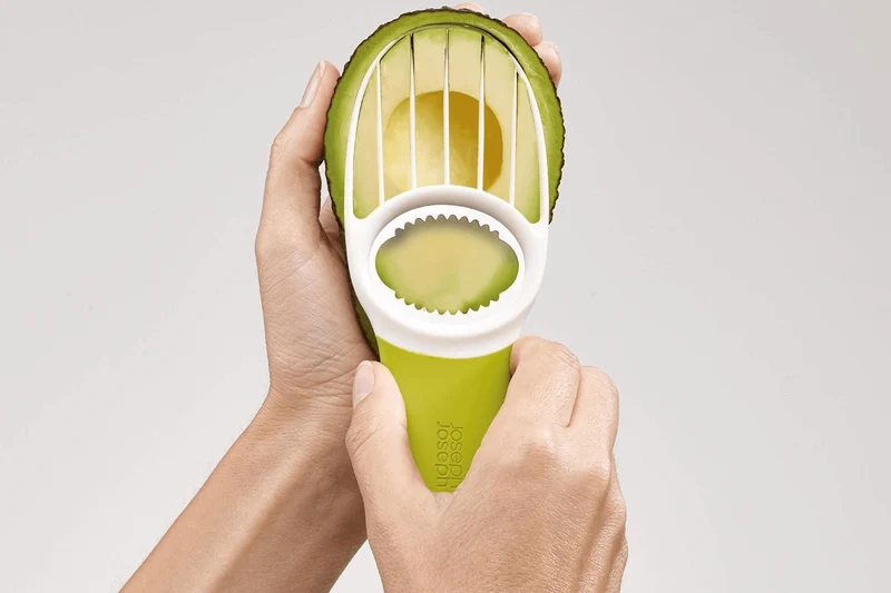 Coupe avocat 3 en 1 Joseph Joseph GoAvocado en acier inoxydable et polymère