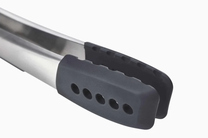 Set de 2 pinces Joseph Joseph Elevate Fusion en silicone avec reposoir intégré