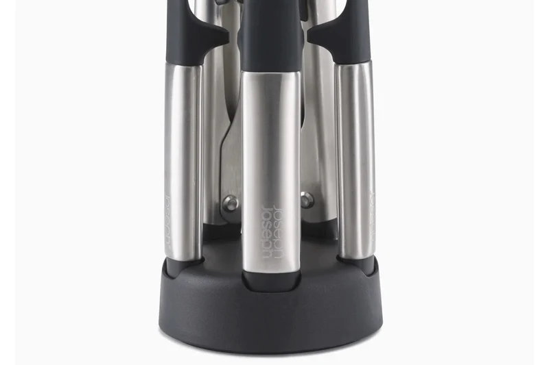 Set de 5 ustensiles Joseph Joseph Elevate Fusion en silicone avec support de rangement